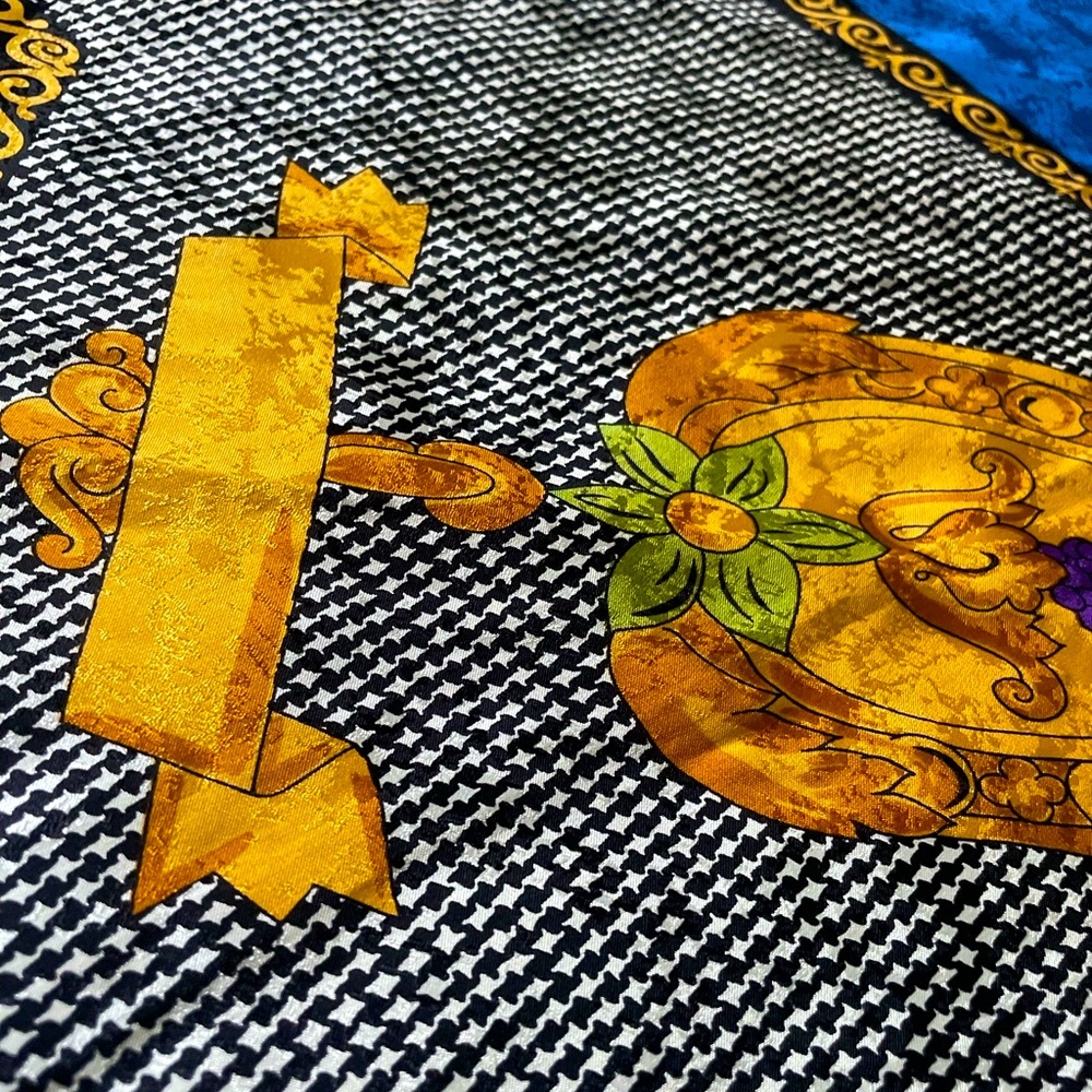 Christian Dior Vintage Silk Gemstone Scarf - Picture 11 of 13